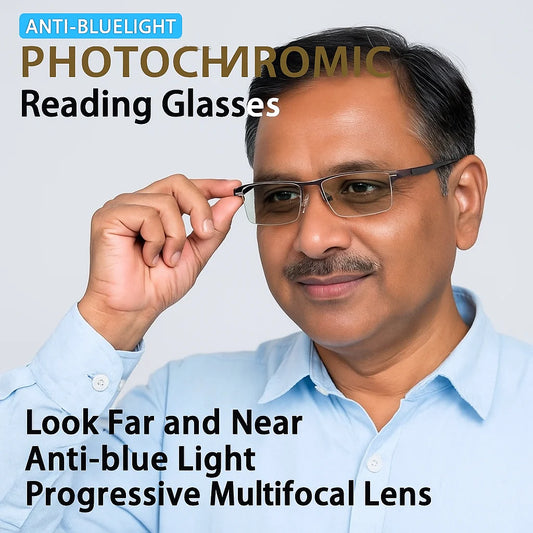 ClearView™ - Rimless One Power Auto Focus Reading Glasses 👓✨ ( Buy 1 Get 1 Free🔥🔥)